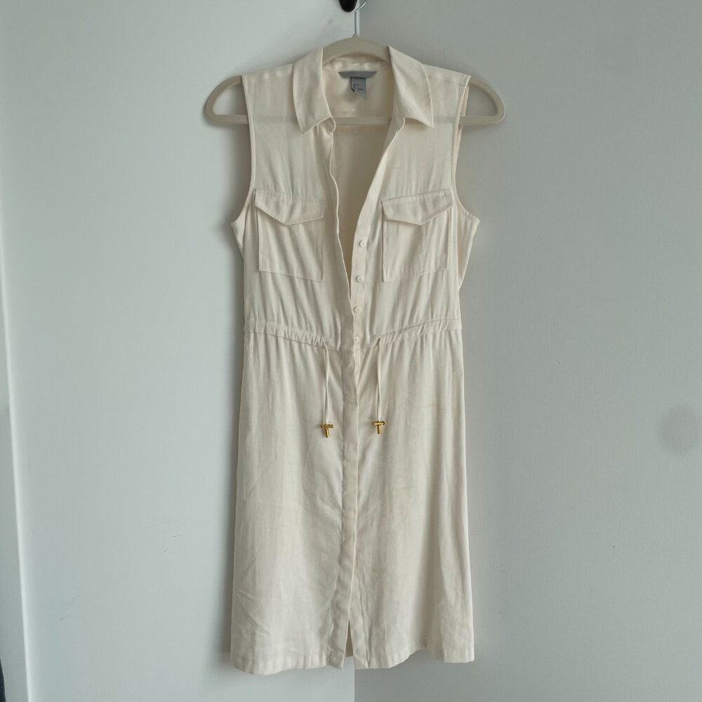 H&M Off-white Dress